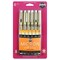 Sakura Pigma Micron Pens - Set of 6, Black, Fine and Bold Sizes